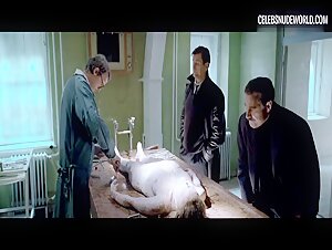 Eszter Csepai breasts, bush scene in Strangled (2016) 10