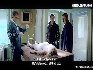 Eszter Csepai breasts, bush scene in Strangled (2016) 18