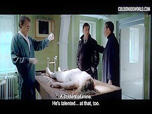 Eszter Csepai breasts, bush scene in Strangled (2016) 19