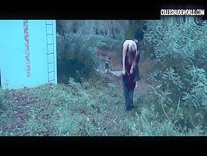 Eszter Csepai bush, breasts scene in Strangled (2016)