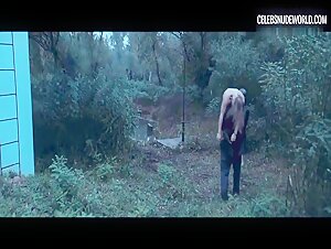 Eszter Csepai bush, breasts scene in Strangled (2016) 14