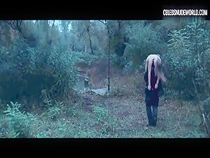 Eszter Csepai bush, breasts scene in Strangled (2016) 15