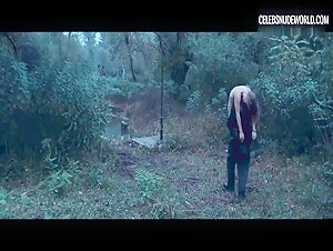 Eszter Csepai bush, breasts scene in Strangled (2016) 16