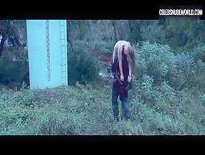 Eszter Csepai bush, breasts scene in Strangled (2016) 7