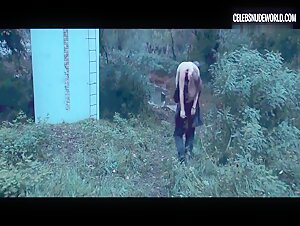 Eszter Csepai bush, breasts scene in Strangled (2016) 9