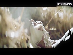 Eszter Csepai bush, breasts scene in Strangled (2016)