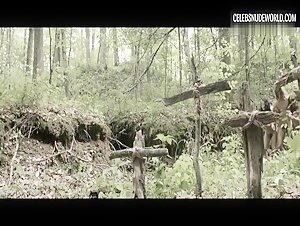 Alyss Winkler, Brigid Macaulay breasts, bush scene in Plank Face (2016) 3