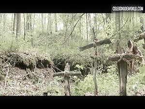 Alyss Winkler, Brigid Macaulay breasts, bush scene in Plank Face (2016) 4