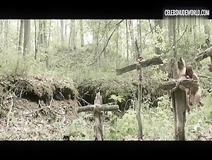 Alyss Winkler, Brigid Macaulay breasts, bush scene in Plank Face (2016) 5