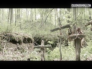 Alyss Winkler, Brigid Macaulay breasts, bush scene in Plank Face (2016) 7