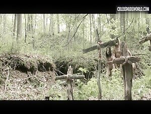 Alyss Winkler, Brigid Macaulay breasts, bush scene in Plank Face (2016) 8