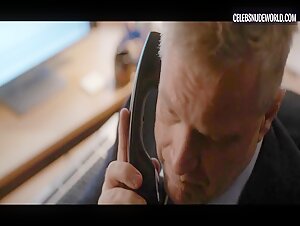 Heida Reed Telephone, Breasts scene in Stella Blómkvist (2017-2021) 15