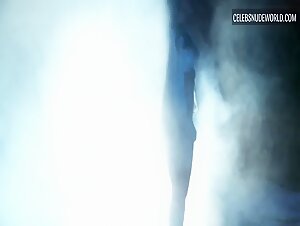Jasmine Leo Kissing, Cleavage scene in Legend of the Naked Ghost (2017) 1