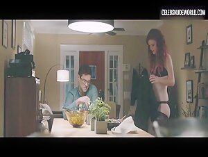 Rose Leslie Sexy, underwear scene in Sticky Notes (2016) 13