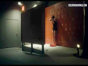 Madison McKinley, Sugar Lyn Beard Nude, Lockers scene in Palm Swings (2017) 5