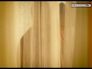 Diane Farr Breasts, Nude scene in Palm Swings (2017) 1