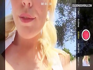 Gabrielle Romanello Recording, Breasts scene in #captured (2017) 14