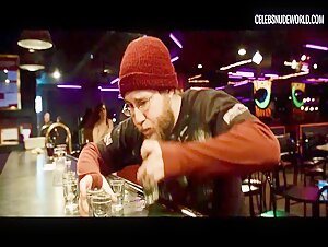Allison Maier, Alyss Winkler Stripclub, Underwear scene in Space Babes from Outer Space (2017) 5