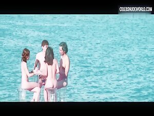 Ching-Man Chin, Fiona Wang butt, bush scene in Utopians (2016) 2