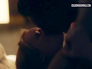 Elisabeth Moss Kissing, Breasts scene in The Handmaid's Tale (2017-2022) 7