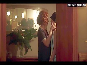 Ana Polvorosa, Ana Fernandez Blonde, Lesbian scene in Cable Girls (2017-2020) 1