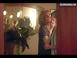 Ana Polvorosa, Ana Fernandez Blonde, Lesbian scene in Cable Girls (2017-2020) 13