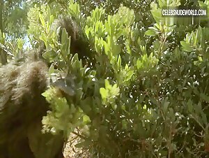 Hannah Reilly, Amber Ashlee Monster, Outside scene in Bigfoot Horror Camp (2017) 17