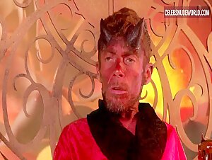 Megan Sage, Samantha McGee, Robin Sydney, Claire Hudgins, Riley Mae Zombie, Devil scene in Evil Bong 666 (2017) 16