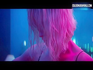 Charlize Theron Underwear, Fishnets scene in Atomic Blonde (2017) 15