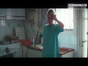 Marina Foïs Undressing, Kitchen scene in Faultless (2016) 4
