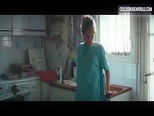 Marina Foïs Undressing, Kitchen scene in Faultless (2016) 6