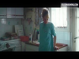 Marina Foïs Undressing, Kitchen scene in Faultless (2016) 7