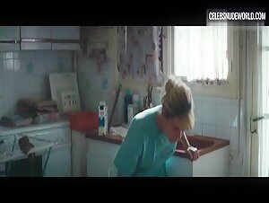 Marina Foïs Undressing, Kitchen scene in Faultless (2016) 8