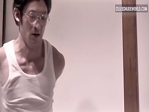 Noriko Kijima Brunette scene in The Crawler In The Attic (2016) 7