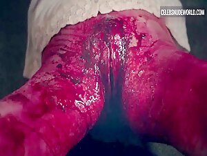 Toni Ann Gambale Sexy, prosthetic scene in Night of Something Strange (2016) 4