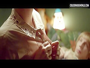 Oona von Maydell Breasts, Undressing scene in The Bunker (2016) 3
