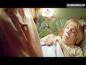 Oona von Maydell Breasts, Undressing scene in The Bunker (2016) 9