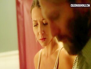 Amanda Barton Breasts, Brunette scene in The Amityville Terror (2016) 4