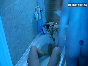 Amber West Kissing, Butt scene in Paranormal Sex Tape (2016) 2