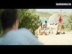Elli Tringou, Milou Van Groesen Nude, breasts scene in Suntan (2016)