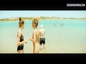 Elli Tringou, Hara Kotsali bush, breasts scene in Suntan (2016) 13