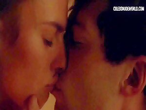 Laura De Boer Kissing scene in A Dangerous Fortune (2016) 16