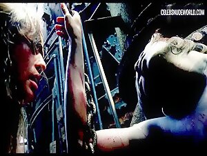 Candice Starks Blonde, Axe scene in Survival Knife (2016) 5