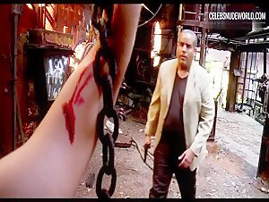 Melissa Troughtzmantz Bloody scene in Survival Knife (2016) 6