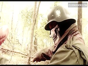 Melody Joy Breasts, Brunette scene in Survival Knife (2016) 14