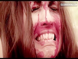 Melody Joy Breasts, Brunette scene in Survival Knife (2016) 17