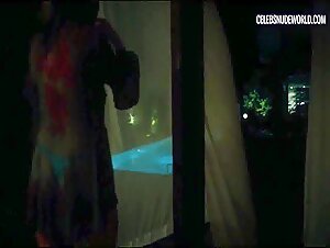 Karolina Lodyga Drinking, Thong scene in Kommissarin Heller: Hitzschlag (2016) 6