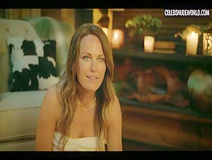 Malin Åkerman, Brittany Snow brunette,hard nipples in The Hunting Wives (2025) 1