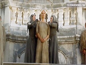 Lena Headey, Rebecca Van Cleave butt, Nude scene in Game of Thrones (2011-2019) 3