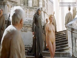Lena Headey, Rebecca Van Cleave butt, Nude scene in Game of Thrones (2011-2019) 8